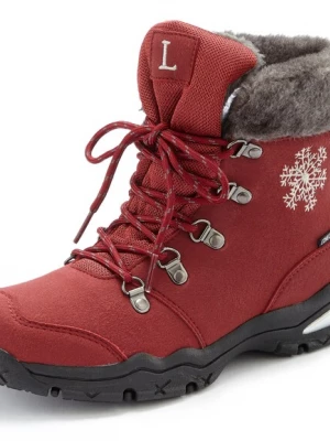 Foto van product LASCANA Snowboots donkerrood / zwart / wit