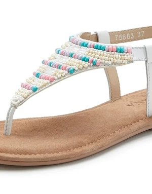 Foto van product LASCANA Teenslipper aqua / rosa / wit / parelwit