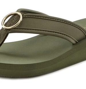 Foto van product LASCANA Teenslipper olijfgroen