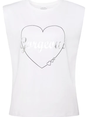 Foto van product LASCANA Top zilver / wit