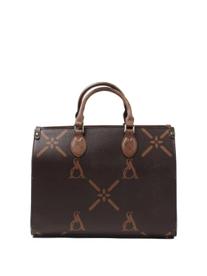 Foto van product L'Atelier Du Sac Handtas 'Dauphine' bruin / donkerbruin