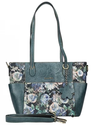 Foto van product Laura Vita Handtas blauw / zwart / wit