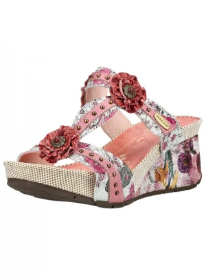 Foto van product Laura Vita Muiltjes beige / rosé / donkerroze