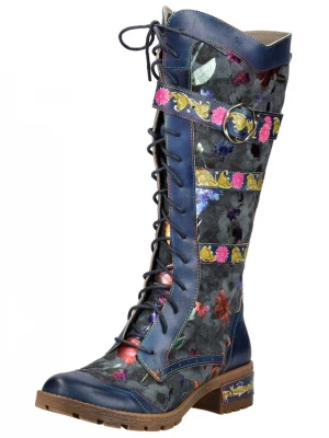 Foto van product Laura Vita Veterlaarzen blauw / gemengde kleuren