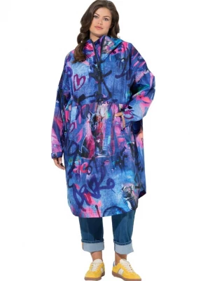 Foto van product LAURASØN Functionele jas blauw / fuchsia