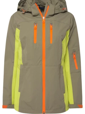 Foto van product LAURASØN Functionele jas grijs / groen / oranje