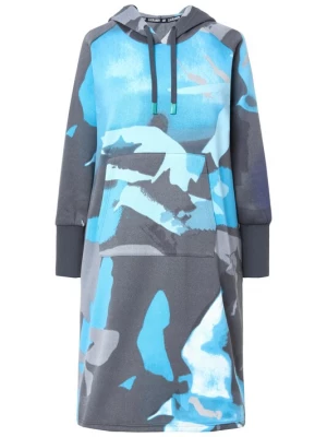 Foto van product LAURASØN Jurk blauw / grijs