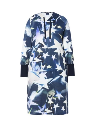 Foto van product LAURASØN Jurk marine / wit