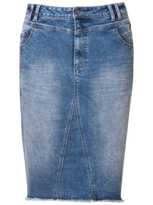 Foto van product LAURASØN Rok blauw denim