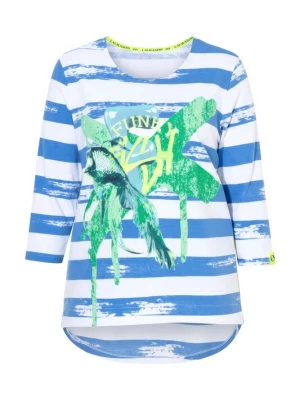 Foto van product LAURASØN Shirt azuur / groen / wit