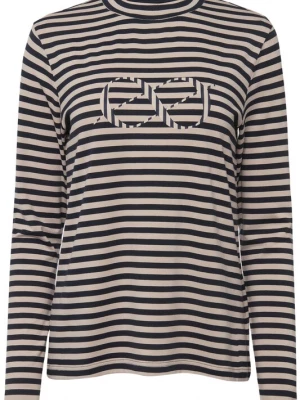 Foto van product LAURASØN Shirt beige / marine