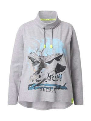 Foto van product LAURASØN Shirt blauw / grijs gemêleerd / zwart