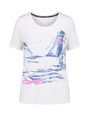Foto van product LAURASØN Shirt donkerblauw / oudroze / wit