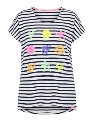 Foto van product LAURASØN Shirt geel / lavendel / zwart / wit
