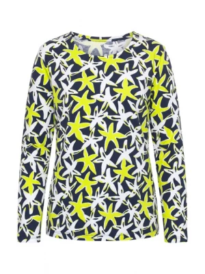 Foto van product LAURASØN Shirt geel / zwart / wit