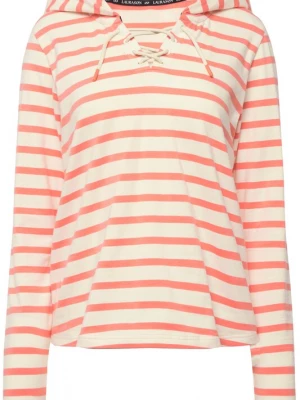 Foto van product LAURASØN Shirt lichtbeige / zalm roze
