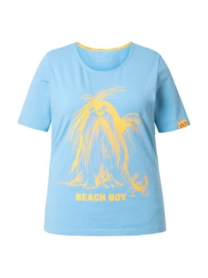 Foto van product LAURASØN Shirt lichtblauw / geel