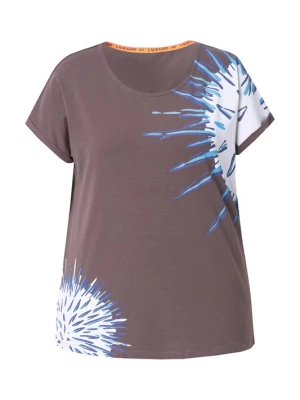 Foto van product LAURASØN Shirt lichtblauw / mokka / wit