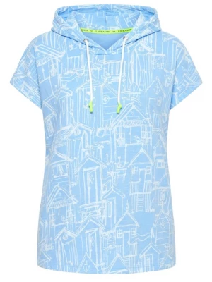 Foto van product LAURASØN Shirt lichtblauw / wit