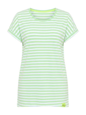 Foto van product LAURASØN Shirt neongroen / wit