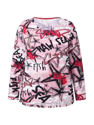 Foto van product LAURASØN Shirt rood / zwart / wit