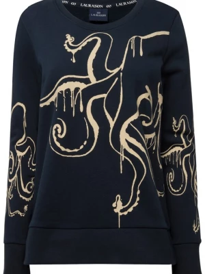 Foto van product LAURASØN Sweatshirt beige / marine