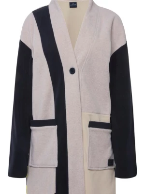 Foto van product LAURASØN Sweatvest beige / zwart