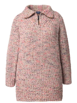 Foto van product LAURASØN Trui beige / bruin / oranje / rood