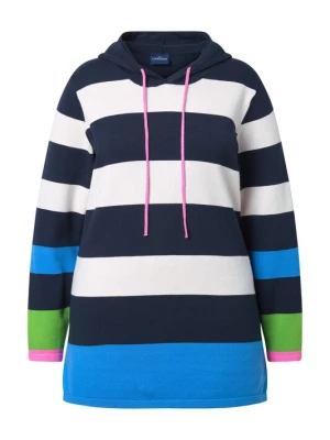 Foto van product LAURASØN Trui blauw / kiwi / zwart / wit