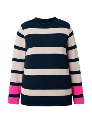 Foto van product LAURASØN Trui donkerbeige / navy / pink