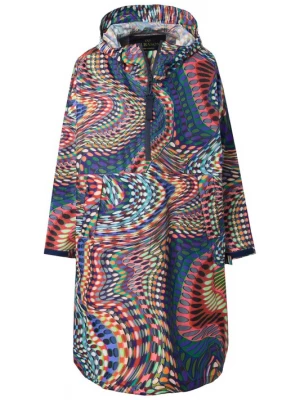 Foto van product LAURASØN Tussenjas donkerblauw / lila / oranje / rood