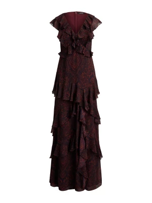 Foto van product Lauren Ralph Lauren Avondjurk marine / bruin / rood