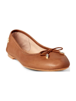 Foto van product Lauren Ralph Lauren Ballerina 'JAYNA' bruin