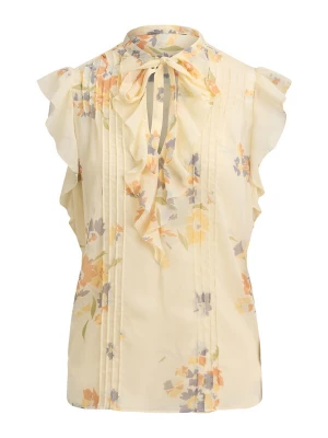 Foto van product Lauren Ralph Lauren Blouse crème / ombergrijs / geel / basaltgrijs