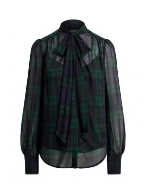 Foto van product Lauren Ralph Lauren Blouse indigo / smaragd / zwart