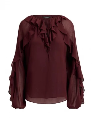 Foto van product Lauren Ralph Lauren Blouse 'POLY' rood
