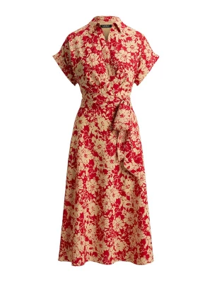 Foto van product Lauren Ralph Lauren Blousejurk crème / rood