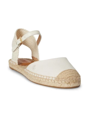 Foto van product Lauren Ralph Lauren Espadrilles 'ROBBY' lichtbeige / wit