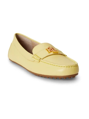 Foto van product Lauren Ralph Lauren Mocassins 'BARNSBURY' pasteelgeel