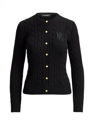 Foto van product Lauren Ralph Lauren Petite Gebreid vest zwart