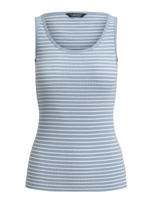 Foto van product Lauren Ralph Lauren Petite Top duifblauw / wit