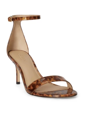 Foto van product Lauren Ralph Lauren Sandalen met riem 'ALLIE' cognac / donkerbruin