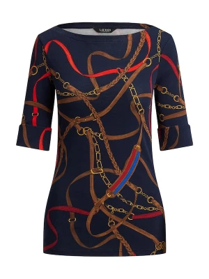 Foto van product Lauren Ralph Lauren Shirt navy / bruin / goudgeel / rood