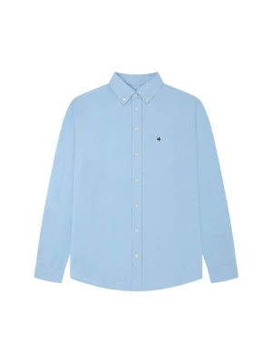 Foto van product Laurent Vergne Overhemd 'Brive - Linnen Cotton Shirt - Light Blue' lichtblauw