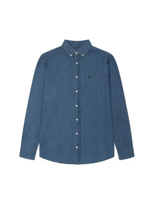Foto van product Laurent Vergne Overhemd 'Marseille Slim Fit Denim Shirt' blauw denim