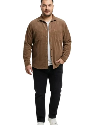 Foto van product Lavecchia Overhemd 'LV-5578 Übergrößen' camel