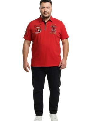 Foto van product Lavecchia Shirt 'LV-3101 Übergrößen' rood