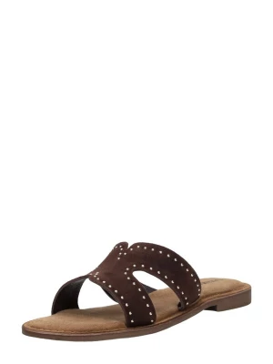 Foto van product LAZAMANI Huisschoenen 'Lina' donkerbruin