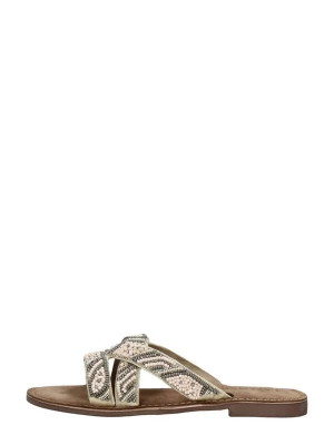 Foto van product LAZAMANI Huisschoenen 'Open Teen' beige