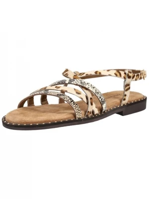 Foto van product LAZAMANI Sandalen met riem beige / bruin / zwart / wit